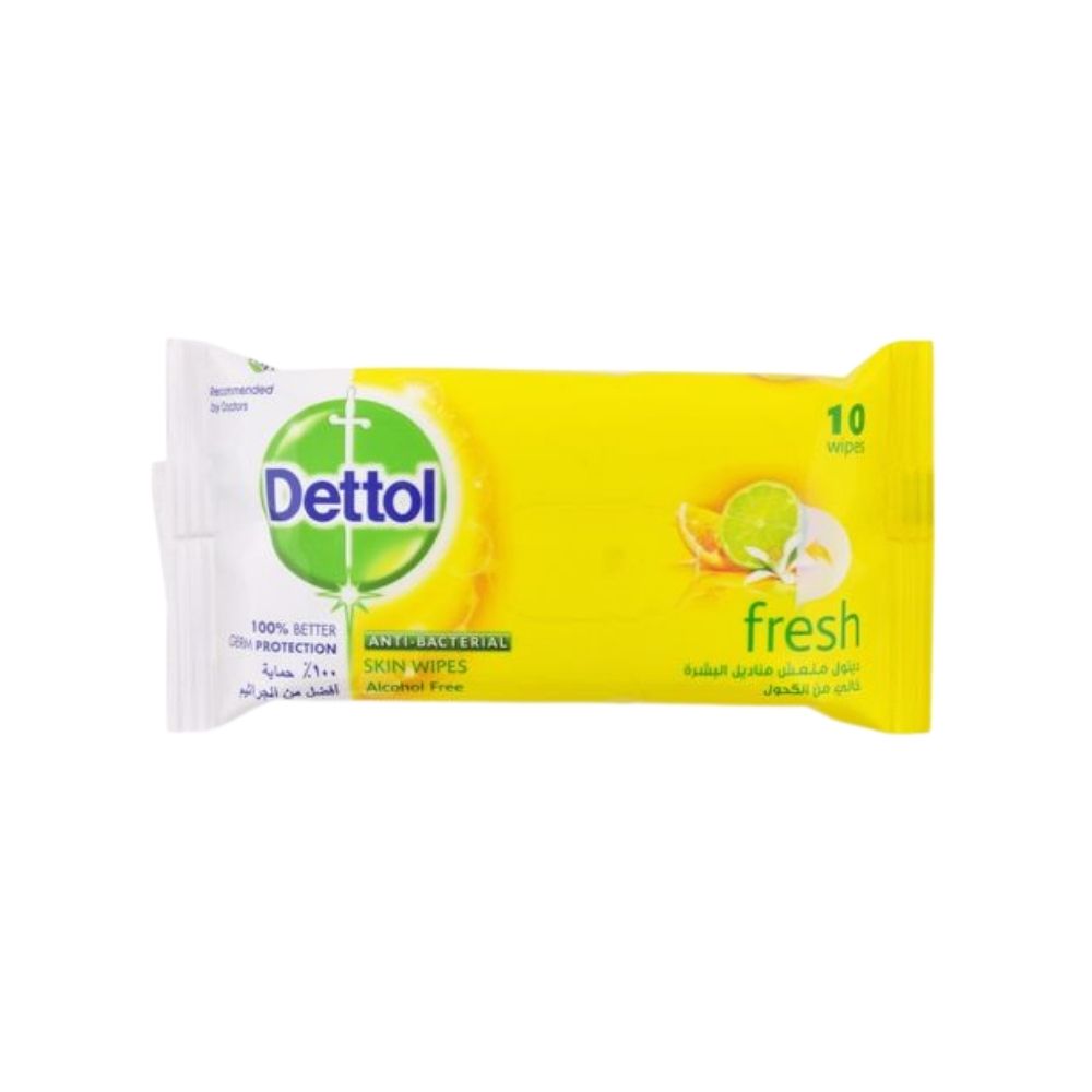 Dettol Fresh Antibacterial Wipes 